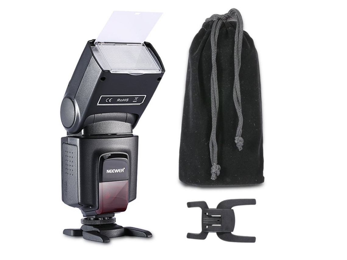 Flash Speed Lite SLOWMOOSE Universal con Zapata + Softbox Estándar