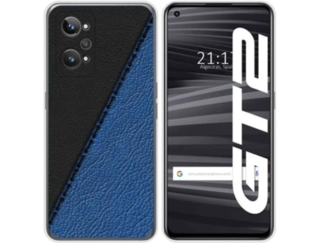 Carcasa para Realme GT 2 5G TUMUNDOSMARTPHONE Dibujos Cuero 02 Multicolor