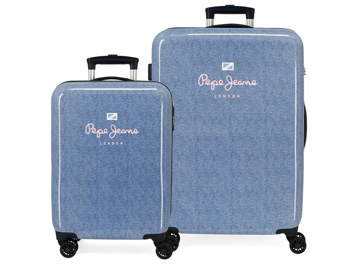 Conjunto de maleta vaquera Pepe Jeans Lena (68 x 48 x 26 cm - 104 l)
