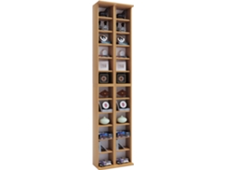 Almera Vcm - Estantería de madera para CD y DVD