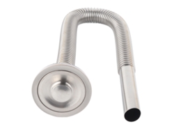 Desagüe De Acero Inoxidable Para Fregadero De Cocina Con Tapa Decorativa Y Anillo Desodorizante.