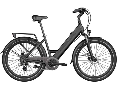 Legend Ebikes Milano bicicleta urbana con rueda de 26 pulgadas negro velocidad 25 kmh 80