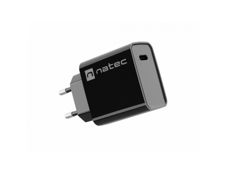 Cargador Ribera NATEC Negro