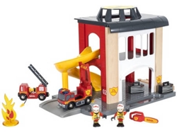 Conjunto de Juguetes BRIO Fire Station