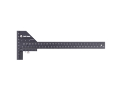 Regla Multifuncional En Forma De T Para Carpintería, Ideal Para Marcar Y Medir, Fabricada En Aleación De Aluminio.