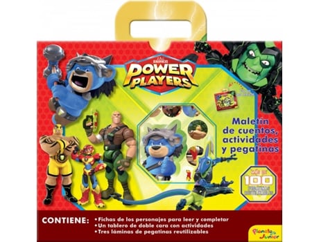 Libro Power Players. de cuentos actividades y pegatinas zag heroes español