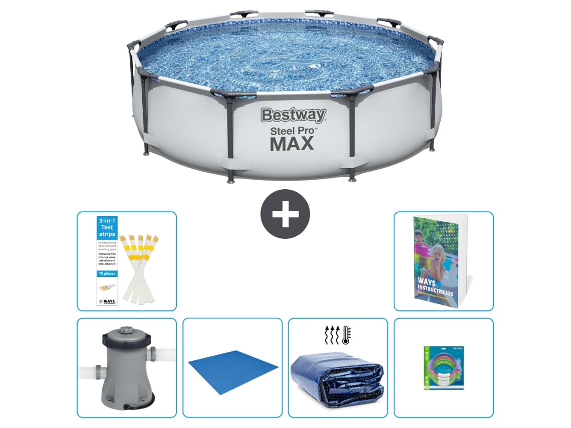 Bestway Piscina Bestway Steel Pro Max Redonda - 305x76 Cm - 7-peças S220