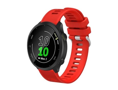 Correa De Reloj Inteligente Para Garmin Venu 2 Plus, Banda De Reloj De Sarga De Silicona Roja De 20Mm VENISYMLIS