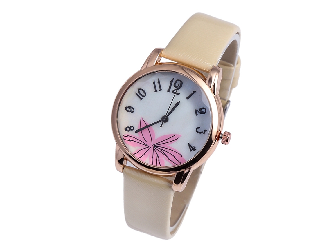 Reloj De Pulsera De Cuarzo Para Mujer Zhoulianfa Zlf0286, Caja De Oro Rosa Y Blanco.
