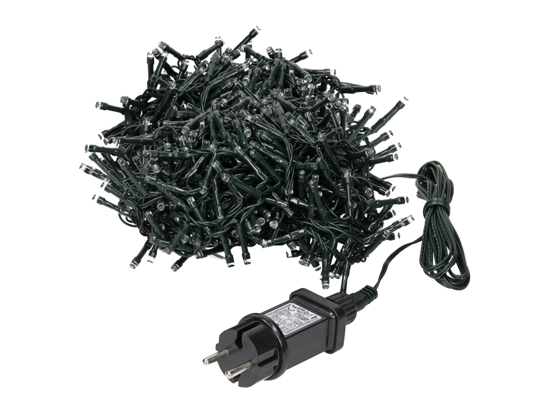 Luces de Navidad ECD Cortina de Luz 360 LEDs (2W - PVC)