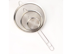 Tamiz de acero inoxidable Rebe 201 para harina, huevos, pasta y verduras - utensilio de cocina
