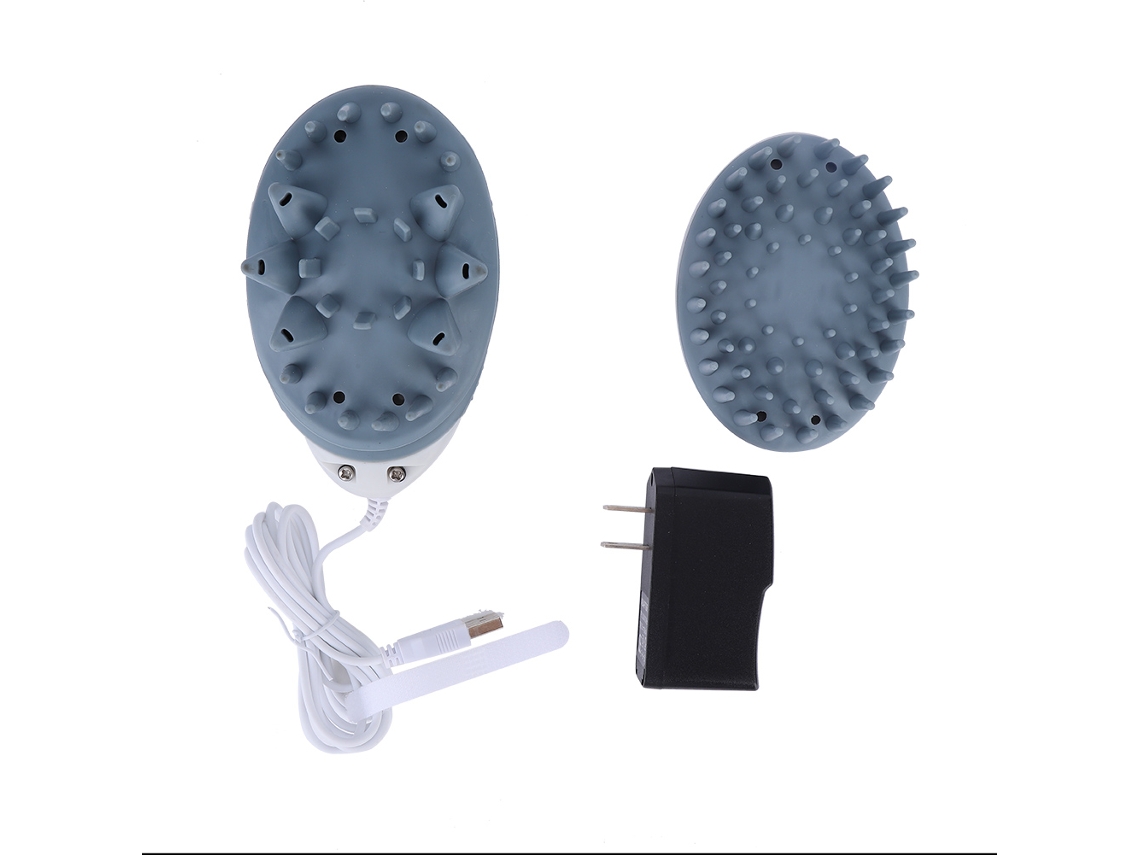 Cepillo De Masaje Capilar Recargable Impermeable Para Limpieza Y Cuidado Capilar