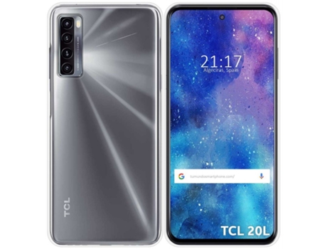Carcasa TCL 20L / 20L+ TUMUNDOSMARTPHONE Silicona Transparente