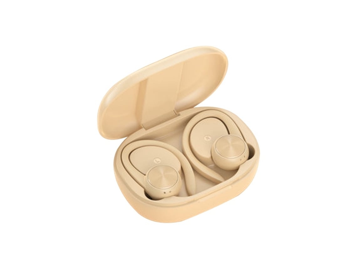Auriculares Inalámbricos Incorporados para Apple YEMAESRE Bluetooth Amarillo