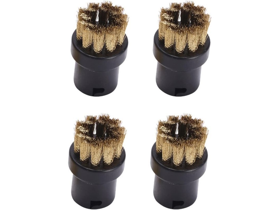 2026-4 Cepillos De Limpieza Redondos De Repuesto Para Karcher Sc1 Sc2 Sc3 Sc4 Sc5 Sc7 (cobre)