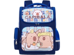 Fabricada en nailon resistente, con un compartimento espacioso y forro impermeable, y con un diseño de dibujos animados, esta mochila de capibara tiene un gran diseño de capibara.