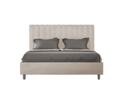 Cama Agueda Arena ITYHOME Microfibra Beige (160x190)