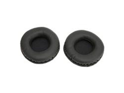 Almofadas de substituição para fones de ouvido Skullcandy Hesh 2.0 com espuma de isolamento de ruído, pretas.