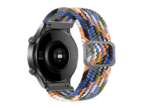 Correa de nailon 20mm para Samsung Galaxy Watch3 41mm/Garmin Forerunner 645/Huawei Watch GT 2 42mm - mezclilla