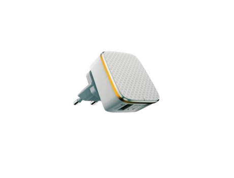 Cargador Universal Quick Charge 3.0 con Cable Usb Tipo C 2.4A Blanco