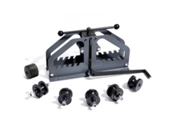 Dobladora de tubos manual con 6 matrices intercambiables para doblados precisos de hasta 38 mm - Tekmaquinas