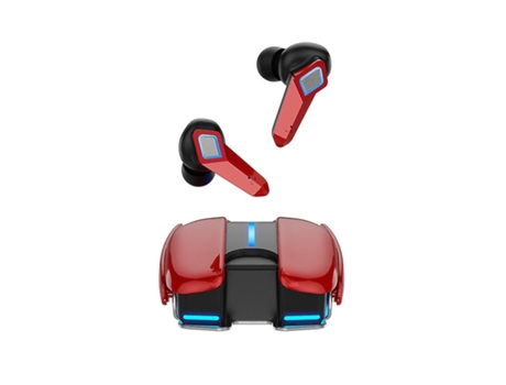 Auriculares Bluetooth True Wireless K68 Low Latency Tws5.0 On-Ear Gaming On-Ear red K68 Low Latency Tws5.0 es para juegos es rojos