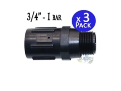 Regulador de Presion 3/4'' Presion Salida 1 Bar-15Psi Pack 3 SUINGA