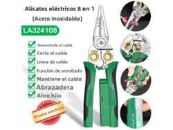 Pelacables Y Cortador Multifuncional De Acero Inoxidable Con Diseño De Punta Puntiaguda.