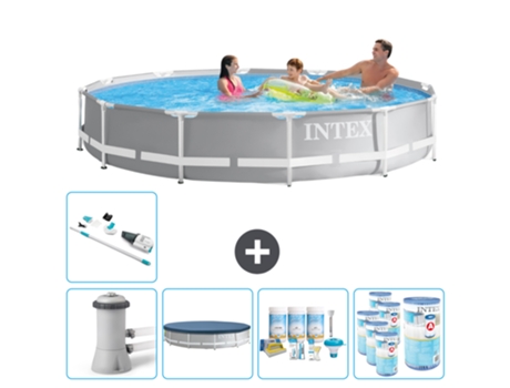 Piscina Tubular INTEX 26712GN-CB19 (6503 L - 366x76cm)