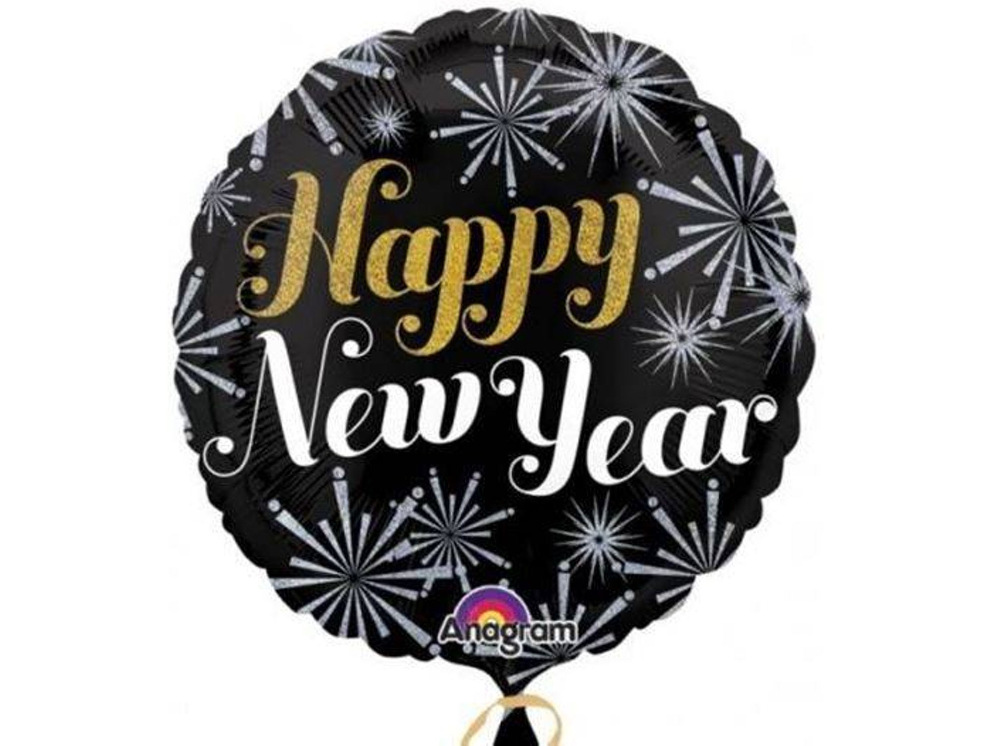 Globo AMSCAN Foil Happy New Year Standart