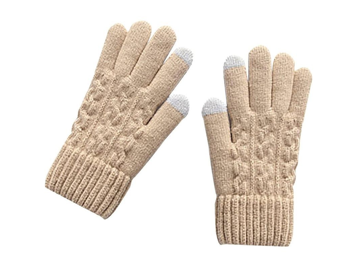 2026-guantes De Invierno Para Mujer Multifunción Suaves Y Calientes Con Bow-knot Para Ciclismo Y Ocasiones Al Aire Libre