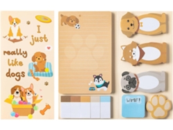 Juego de notas adhesivas Eifson Notepad con 550 hojas (perrito)