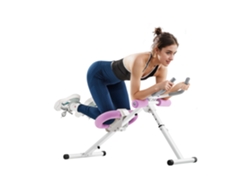 Máquina de ejercicios abdominales Succebuy, entrenador abdominal y de core ajustable para gimnasio en casa