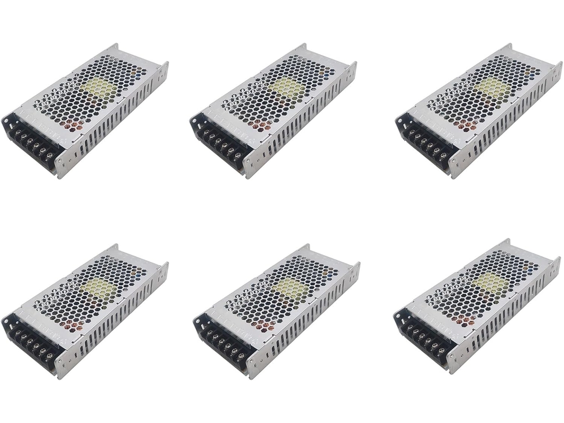 Fuentes De Alimentación Conmutadas Ultradelgadas De 5 V 40 A 200 W Con Pantalla Electrónica