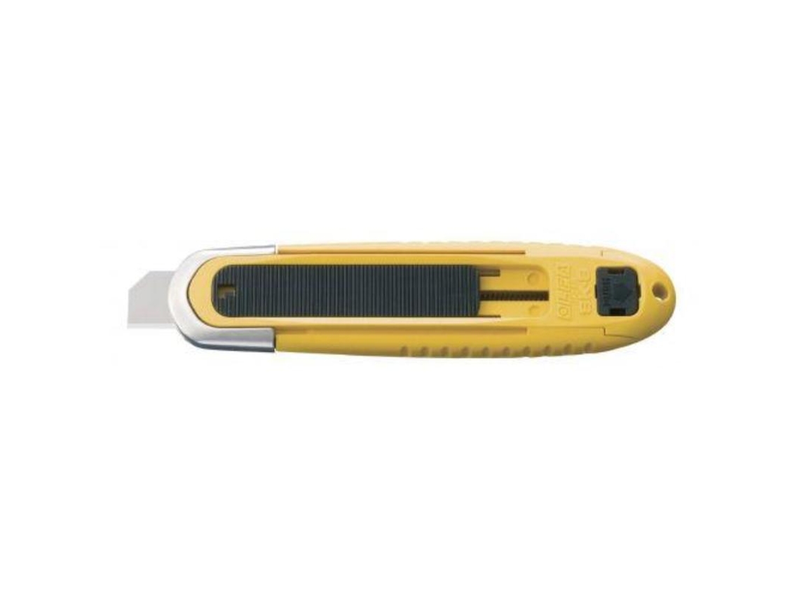 Cúter de seguridad con cuchilla trapezoidal de 18 mm OLFA