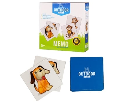 Juego De Cartas OUTDOOR PLAY Memo (4 anos)