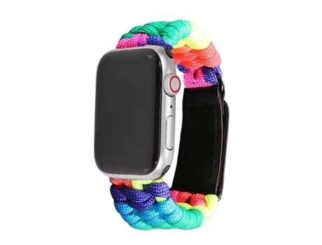 Correa Pulsera Fio Trenzado para Apple Watch Series 6 44Mm Multicolor