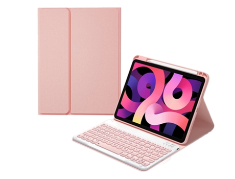 Carcasa Flip Cover y Teclado Bluetooth YIMGOTTA HF102 para iPad 10.2(2021/2020/2019)/iPad Air 10.5/iPad Pro10.5