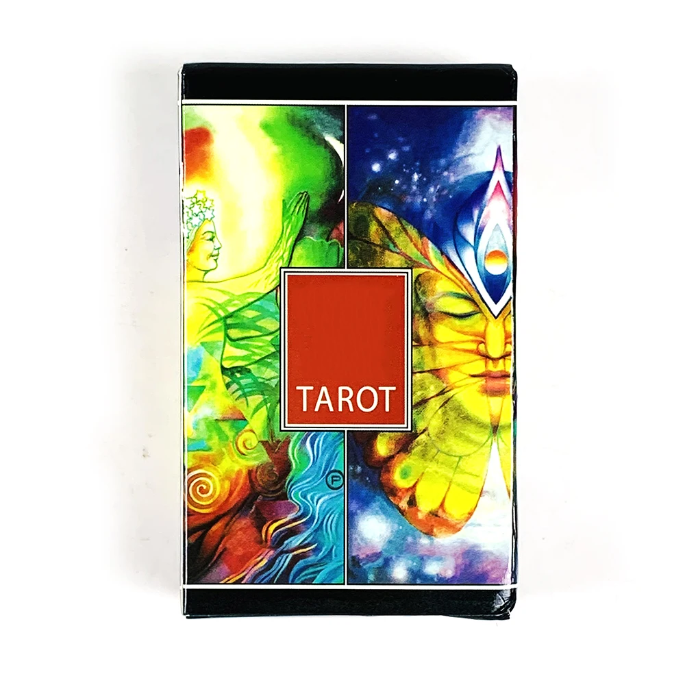 Baraja lateral de cartas Tarot A78 Oracle MDUG (versión en inglés, versión de adivinación visionaria)