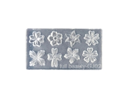 Moldes de resina para flores, decoración de uñas, joyería, pendientes, collares y colgantes. Manualidades en resina. Hengrongshen