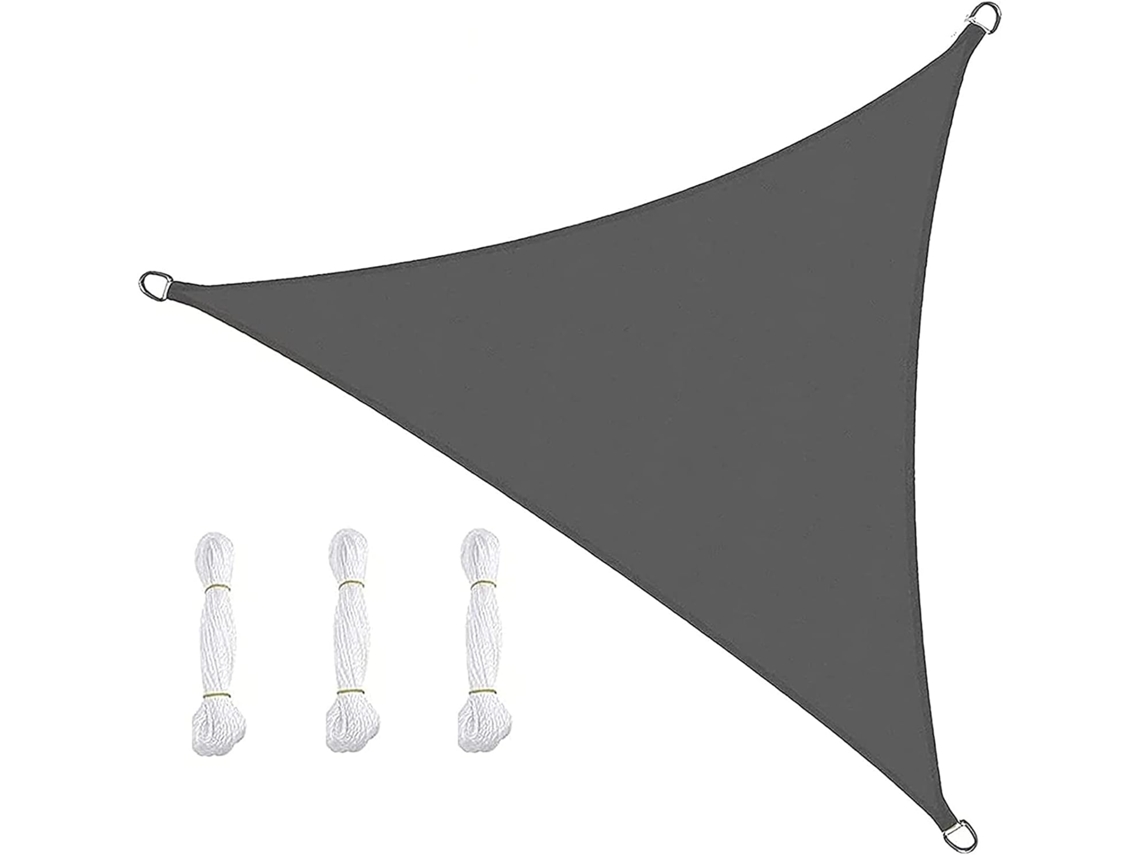 Toldo Triangular Impermeable, Resistente De Poliéster