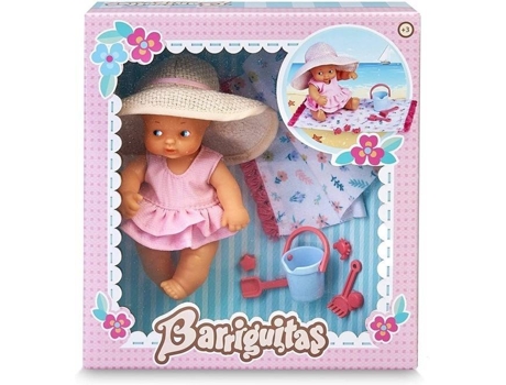 Barriguitas FAMOSA Bebé con accesorios de playa (Edad Mínima: 3 años)