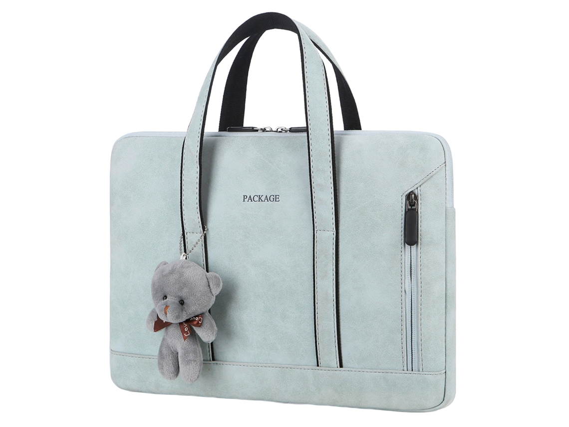 Maleta ejecutiva de PU para mujer y hombre, bolsa de viaje impermeable