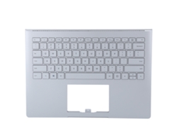 Caso De Teclado De Reemplazo Para Microsoft Surface Book 1ª Generación 1703 1704 1705 1706 Plata
