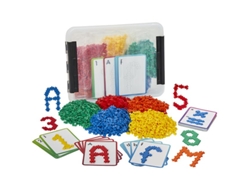 Juguete educativo Plus Plus para aprender números y letras, multicolor
