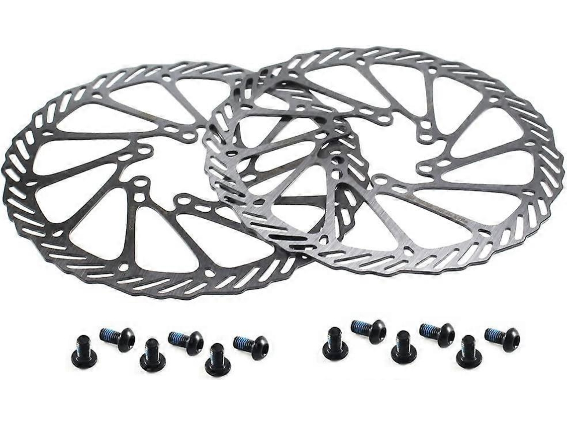 Rebe-disco De Freno De 160mm Para Bicicleta 2 Unidades Acero Inoxidable 6 Tornillos Bmx Mtb Carretera Montaña