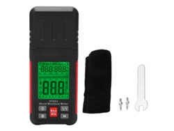 Medidor Digital De Humedad Para Madera Ht633 Para Madera, Suelos, Papel Y Paredes, Con Sondas Y Estuche De Almacenamiento.