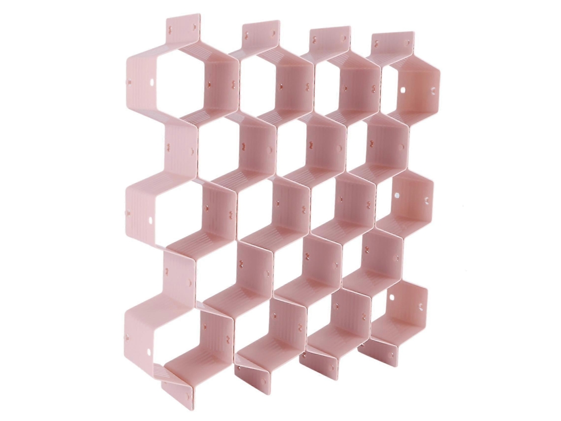 Separador de panal, organizador de cajones ajustable, divisor para ropa interior, cinturón, bufanda, calcetines, organizador (p