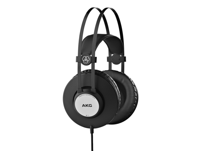 Auriculares con Cable AKG K72 (Over Ear - Negro)