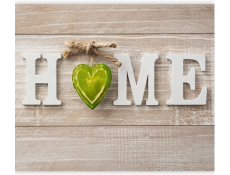 Papel de Pared ARTGEIST Home Heart Green (441x315 cm)